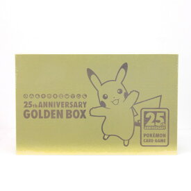 $$【中古】 pokemon ポケモン 25th ANNIVERSARY GOLDEN BOX 未開封 Sランク
