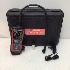 ΘΘ【中古】Asada リークディテクター 程度BC ケース付 ケース爪破損 LD316 レッド Bランク