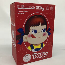 【エントリーポイント10倍｜7/19 20:00-7/26 1:59】【送料無料】【中古】FUJIYA MEDICOM TOY BE＠RBRICK POTR ペコちゃん 100％ & 400％ Aランク