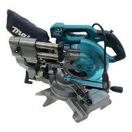 ДД【中古】MAKITA マキタ 165mm 40v スライド丸のこ LS001G ブルー Cランク