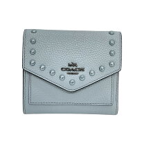 楽天市場】coach 三つ折り財布 ブルーの通販