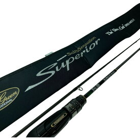 【中古】EVER GREEN エバーグリーン アジングロッド ポセイドン ソルティーセンセーションスペリオル SPRS-64UL-T 竿袋付 Bランク