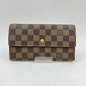 ルイ・ヴィトン(LOUIS VUITTON) ダミエ(Demier) 中古 メンズ長財布 