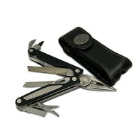 【中古】LEATHERMAN レザーマン マルチツール 革ケース付 Bランク