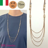 楽天市場】イタリア製 K18 ネックレスの通販