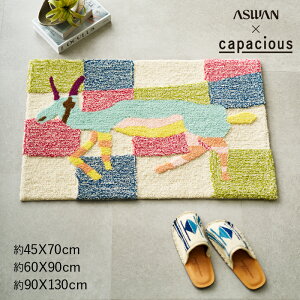 ASWAN×capacious AX×JyCVX nhtbN XvO{bN  { CeA  AN100% Jt փ}bg O Mtg  A[g 􂢉 45×70cm 60×90cm 90×1