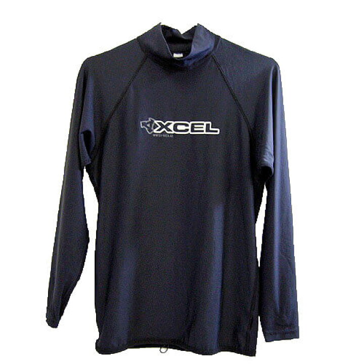 楽天市場】エクセル XCEL 黒の長袖ラッシュガード : 竹原クロージング