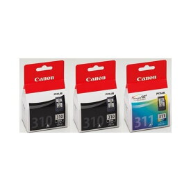 BC-310　2個　BC-311　1個　CANON　インクカートリッジ　純正品　3個セット　BC310　BC311
