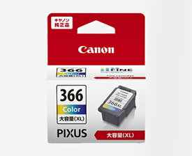 BC-366XL　3色カラー　大容量　CANON　インクカートリッジ　純正品　JAN　4549292182637　BC366XL