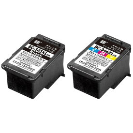 【楽天倉庫より365日発送】　BC-345XL　ブラック　BC-346XL　カラー　エコリカ　リサイクルインク　2個セット　ECI-C345XLB-V　ECI-C346XLC-V　各1個