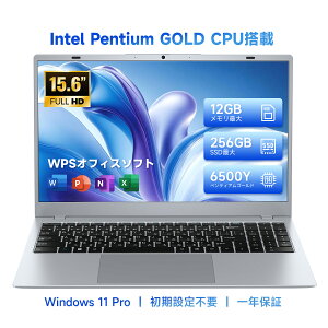 �y�����L�OP5�{10%�N�[�|���z�V�i �m�[�g�p�\�R�� Windows 11 15.6�C���`���C�h�t�� �t��HD office�t�� Intel Pentium GOLD 6500Y 12GB �������ő� 256GB SSD�ő� USB3.2 HDMI Bluetooth5.0 WEB�J���� ���{��L�[�{�[�h US