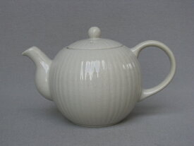 【瀬戸焼/せともの】【ポット/急須】白釉そぎポット