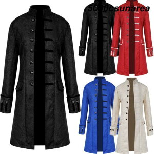 メンズハロウィンFCZYコート ジャケット 舞台ステージ衣装 マジシャン 魔術師 マジック ハロウィン クリスマスFCZY衣装 司会者 舞台演出服 男性用礼服