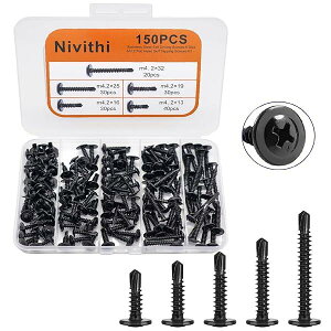 �h�����˂��Z�b�g �h�����r�X 150�{ (M4.2×13/16/19/25/32mm) �X�e�����X�� �S�E���Œ�p ���Ȋђʃ^�b�s���O�l�W �� SR42K