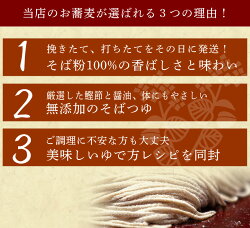老梅庵の手打ち十割そば4人前つゆ付きセット★挽きたて打ちたて手打蕎麦を。|送料無料|