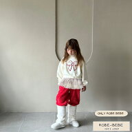 2TYPE お洒落女の子のコーデアイテム ポリエステルチュールスカート&コットンスカート レース柄スカート …