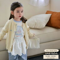 アンティーク調の刺繍&パンチングレース スカート ラブリー女の子 着回し抜群のハーフ丈 お洒落女の子の…