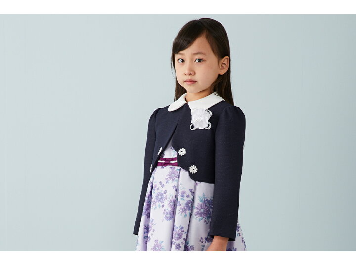 楽天市場】入学式 スーツ 女の子 卒園式 ワンピース ボレロ セット  