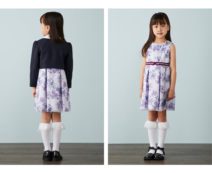 楽天市場】入学式 スーツ 女の子 卒園式 ワンピース ボレロ セット  