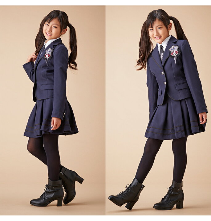 楽天市場】卒業式 スーツ 女の子 小学生 140 150 160 165 170 大きい  