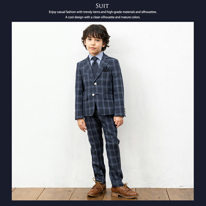 楽天市場】入学式 スーツ 男の子 110cm 120cm 130cm 長ズボン ロング 