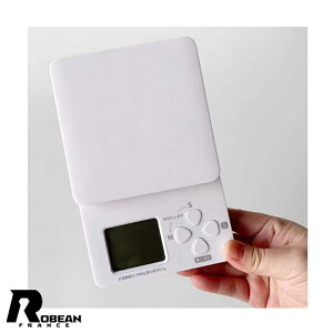 �y�����x0.1g�Ή��z��ROBEAN���f�W�^���X�P�[�� �d�r�� �^�C�}�[�@�\�t�� �}�O�l�b�g���� �①�ɓ\��t���\ �d�q�͂��� �L�b�`���X�P�[�� �����v�� ���܈��� ���P�ʐؑ� LCD�\�� �R���p�N�g