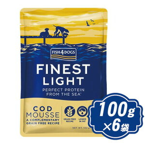 tBbV4 hbO ^[X 100g×6 fish4dogs Yt[h