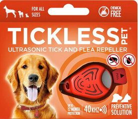 TICKLESS PET チックレス ペット オレンジ （犬猫用ダニ・ノミ対策）ベムパートナー