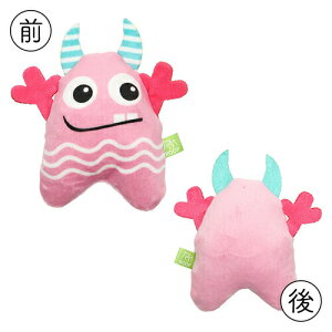 【最大2000円OFFクーポン配布中】 ルークラン ROOP ループスモル カラフルモンスター ピンク (犬用おもちゃ)【ご注文後のキャンセル・返品・交換不可】