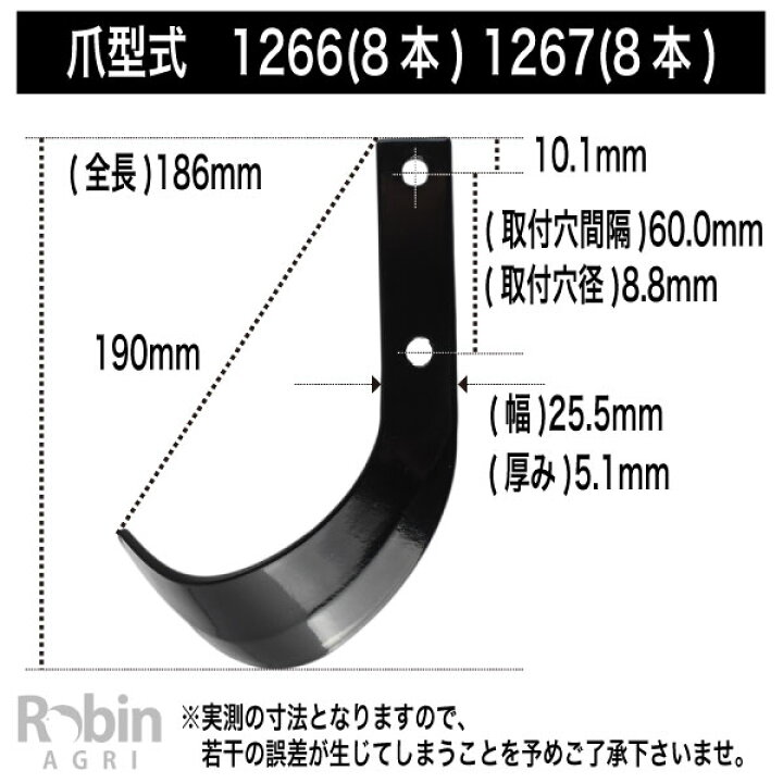 楽天市場】【ロビン／ラビット用】耕うん爪セット（16本） [4-108 