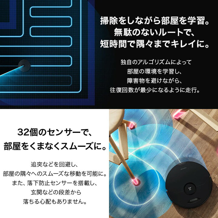 楽天市場】ロボロック Roborock S7 MaxV Ultra S7MU52-04 ロボット掃除 