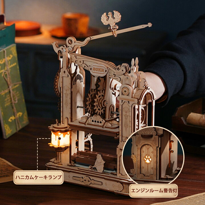 Rolife 立体パズル 木製 車 初心者向け 組み立てキット DIY クラフト ロンドンバス ウッドパズル モデル インテリア装飾 雰囲気作り ギフトアイデア 子供向け 大人向け 男の子 彼氏へのプレゼント 簡単なのに本格的な立体パズル！つくるんです3Dウッドパズルの紹介