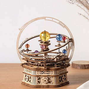 【全店10%OFFクーポン発行 18:00〜】オルゴール 3d 立体 パズル ウッドパズル オルゴール ROKR 3D 立体 パズル 3Dウッドパズル 惑星 大人 子供 木組み パズル 親子 DIY 誕生日 プレゼント ギフト