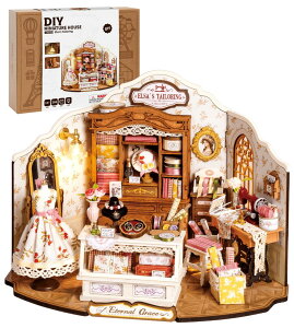 �y�|�C���g5�{�z�~�j�`���A�n�E�X �p�Y�� �~�j�`���A �L�b�gRolife �h�[���n�E�X DIY LED ���̃p�Y�� ����L�b�g �l�`�̉� �g�ݗ��� �ؐ��p�Y�� �C���X�g�������t�� �C���e���A���� ���͋C��