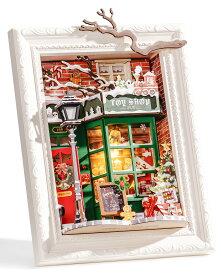 Rolife 立体パズル 3d ウッドパズル 木製 パズル LEDライト付き 組み立て オルゴール 工作キット DIY クラフト インテリア 暇つぶし 知育玩具 子供 大人向けの木製モデル 誕生日 クリスマスプレゼント クリスマス 飾り