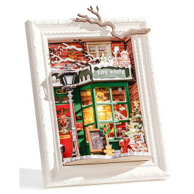 【400円OFF原価3999円】Rolife 立体パズル 3d ウッドパズル 木製 パズル LEDライト付き 組み立て オルゴール 工作キット DIY クラフト インテリア 暇つぶし 知育玩具 子供 大人向けの木製モデル 誕生日 クリスマスプレゼント クリスマス 飾り