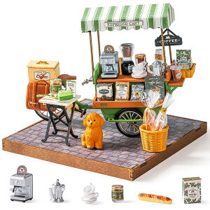 Rolife ���̃p�Y�� 3D�p�Y�� �E�b�h�p�Y�� �N���t�g ROBOTIME �ؐ� DIY �g�ݗ��ăL�b�g �C���e���A ��l���� �q������ �M�t�g �v���[���g�ɍœK �ɂԂ� �������ԁ@�V�N �M�t�g
