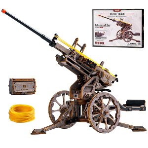ROBOTIME ���̃p�Y�� �ؐ� 3D �E�b�h�p�Y�� �@�B������ �A�ˋ@�\���� ST-5�A�� ��C �ؑg�� �p�Y�� �ؐ� diy �L�b�g ���[ �a���� �v���[���g �M�t�g�e�q �q�� �X�g���X����