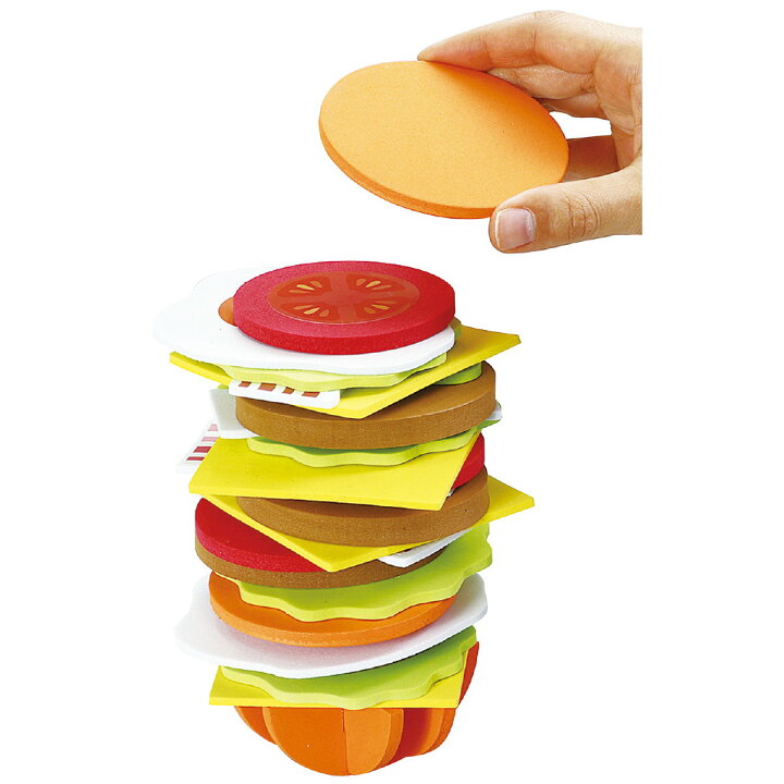 楽天市場】ぐらぐらハンバーガーゲーム バランスゲーム 玩具  