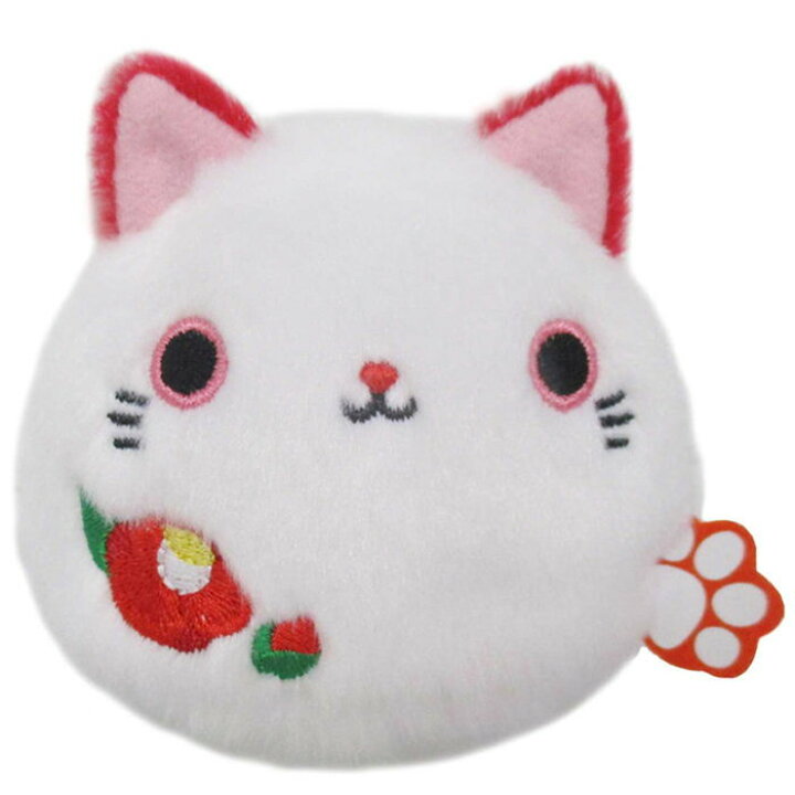 楽天市場 ねこだんご 花ねこだんご 1月 椿 ぬいぐるみ 手玉 マスコット 猫 ネコ ねこ お手玉 子供 おもちゃ 誕生日プレゼント 女の子 誕生日 プレゼント 小学生 人気 キャラクター グッズ 小さめ 手のひら ミニ 動物 贈り物 子ども こども キッズ 孫 保育園 三英貿易