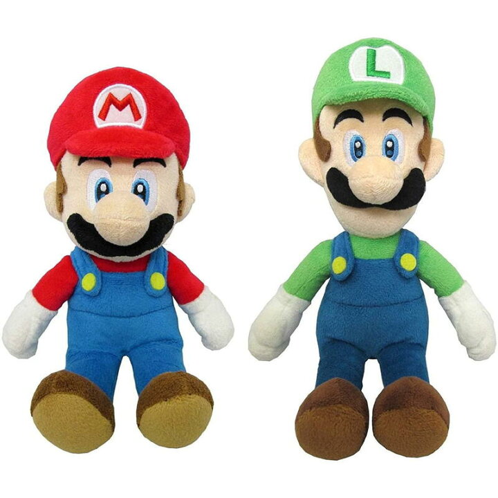 楽天市場】【 まとめ買い 2種セット 】 ぬいぐるみ スーパーマリオ 
