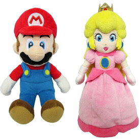 【 まとめ買い 2種セット 】 ぬいぐるみ スーパーマリオ ピーチ Sサイズ マリオ グッズ 誕生日プレゼント 子供 おもちゃ 男の子 女の子 誕生日 プレゼント 小学生 ぬいぐるみ キャラクター グッズ こども キャラクターグッズ 子ども 贈り物 任天堂 ニンテンドー