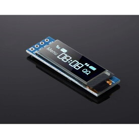 0.91インチ I2C OLEDディスプレイモジュール 青色 I2C OLED スクリーンドライバ DC3.3〜5V（5個）
