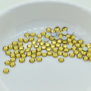 フラットバック VIVA12 プレシオサ SS5 ライトトパーズ F クリスタル ラインストーン CRYSTAL PRECIOSA