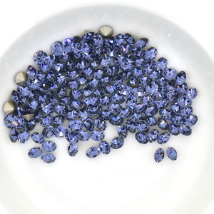 Vカット pp13 プレシオサ タンザナイト F MAXIMA チャトン マキシマ クリスタル ラインストーン CRYSTAL PRECIOSA