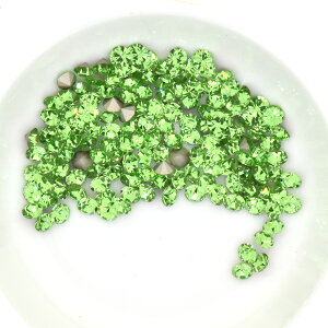 Vカット プレシオサ PP18 ペリドット F MAXIMA チャトン マキシマ クリスタル ラインストーン CRYSTAL