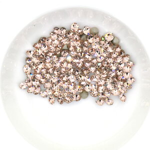 Vカット ss24 プレシオサ ヴィンテージローズ F MAXIMA チャトン マキシマ クリスタル ラインストーン CRYSTAL PRECIOSA