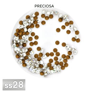 プレシオサ オプティマ SS28 クリスタル GF 36個/288個 ラインストーン CRYSTAL PRECIOSA ガラスパーツ