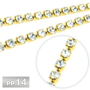 ���C���X�g�[�� �`�F�[�� PP14 10cm/1m ���C�g�A�Y�� �S�[���h�J���[ �A�� �f�R �l�C�� ��| �p�[�c �r�W���[