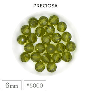 �v���V�I�T #5000 �r�[�Y 6mm �I���o�C�� �_�C���J�b�g ���E���h �N���X�^�� �K���X CRYSTAL PRECIOSA �`�F�R �p�[�c �n���h���C�h ��| �A�N�Z�T���[